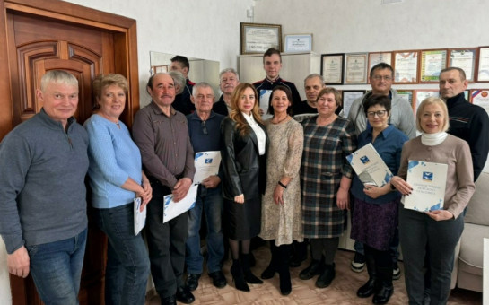 Благодарность ветеранам спорта и активным жителям села!